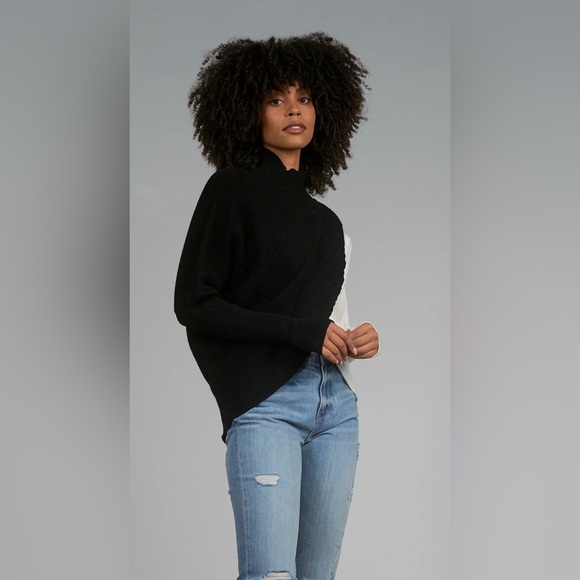 NWT Elan Boulder Color Block Sweater - Picture 3 of 7